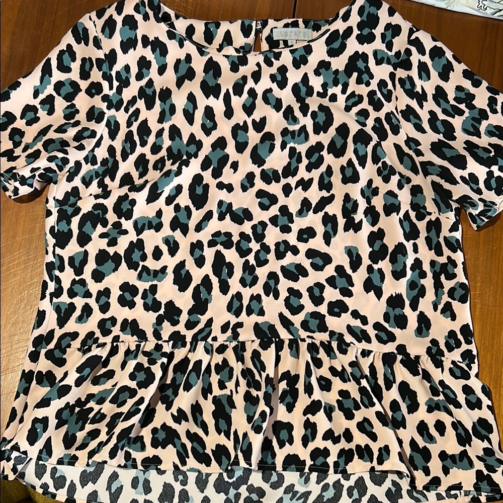 Animal Print Blouse
